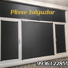 Plisse žalýuz jalýuz zalyuz