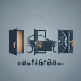Açar Zamok Ussa Ключи Двери