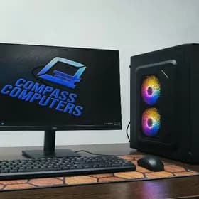 🖥 i3 9100/RAM 8GB/ 24lik Monitor