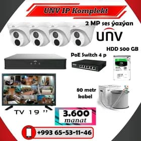 💥 Kamera IP komplekt taze 💥