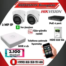 💥 Kamera Ip komplekt taze💥