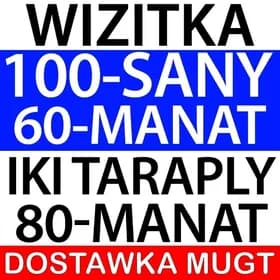 Wizitka Menu Flayer Reklama