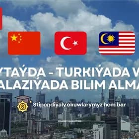 🇲🇾Arzan Malaýziýa Okuwy!