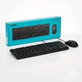Rapoo X120pro клава + мышь