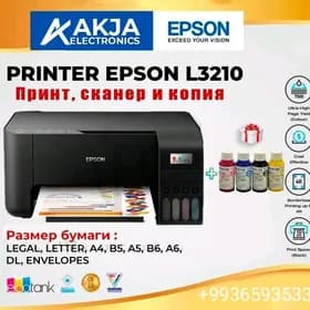 PRINTER EPSON L3210 3️⃣🔹1️⃣🖨️💥 ПРИНТЕР