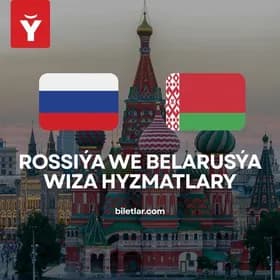 🇷🇺 Rossiýa, 🇧🇾Belarusýa WIZA