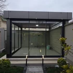 Jam Balkon duş kabina aynalar