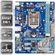 🟣H61 GIGABYTE 2/3-поколение