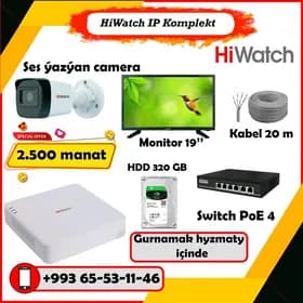 💥 Kamera Ip komplekt taze 💥