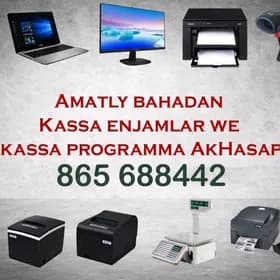 ⚡️KASSA ENJAMLARY WE AKHASAP⚡️