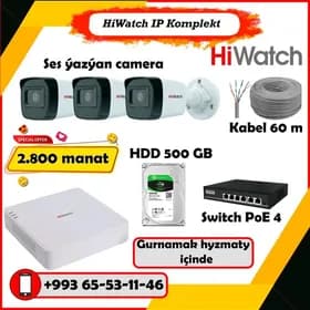 💥Kamera Ip komplekt taze 💥
