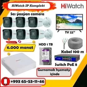 💥 Kamera Ip komplekt taze 💥