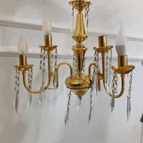 люстра из латуни