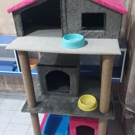 домик для кошка, pişik öý.