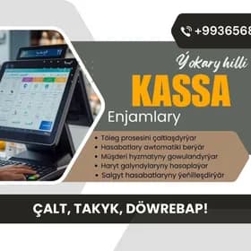 ⚡️KASSA ENJAMLARY WE AKHASAP⚡️