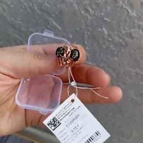 серебро-позолото янтарные