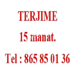 TERJIME 15 MANAT