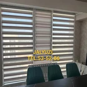 JALYUZI ZEBRA ROL PLISSE ЖАЛЮЗИ ЗЕБРА ШТОРЫ ПЛИССЕ