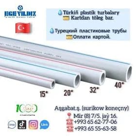Turba suw turk трубы kanalzasi