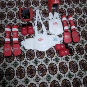 karate kimano perçatkakomplekt