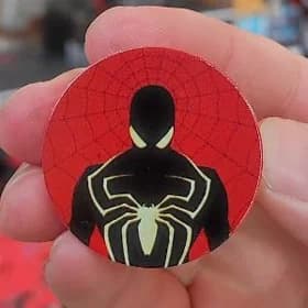 Spiderman Stikerli Tel postawk