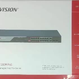 HIKVISION POE SWITCH 16PORT