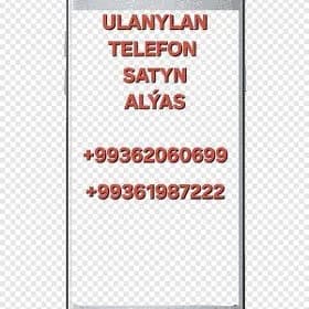Raboçy telefon Alýas
