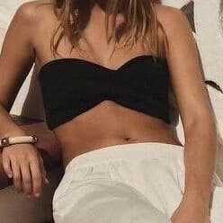 Zara top бандо