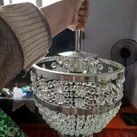 ЛЮСТРА ХРУСТАЛЬ