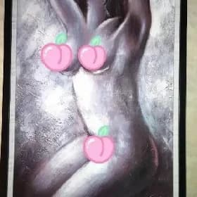 картина маслом ,,Богиня,,