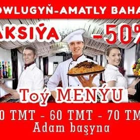Mega skidka!Toý meny we palata