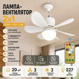 Вентилятор 2в1