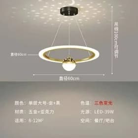 Led Lÿustra 550 man.