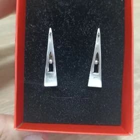 серьги серебро