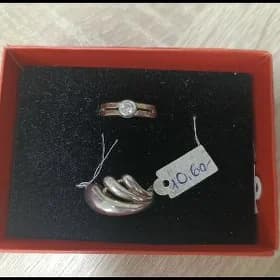кольца серебро