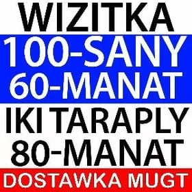 Stiker Baner Reklama Wizitka