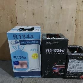 R-410 R22. R134 .HFO-1234.R600