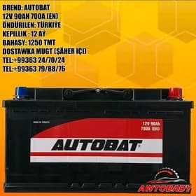 Akumulýator AUTOBAT 12V 90AH♧
