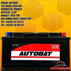 Akumulýator AUTOBAT 12V 100AH♧