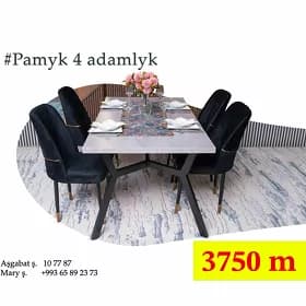 Stol Stul Komplekt Mebel Şkaf