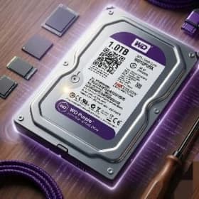 ⚡️ ЖЕСТКИЙ ДИСК WD PURPLE 1.0T