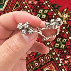 серебряные сережки 925