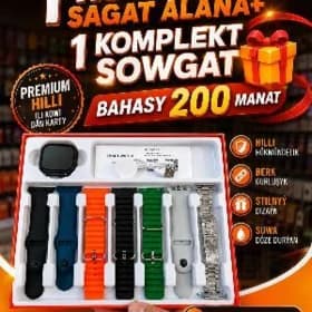 ✅1alana+1 Sowgat Smart watch🔥