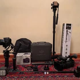 Canon 77d ronin Sony nx3