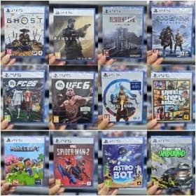 PS5 täze oýunlar