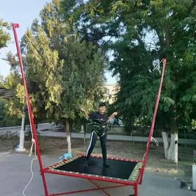 Батут тарзанка