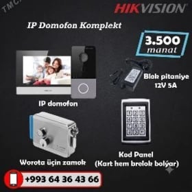 💥Ip domofon kamplekt💥