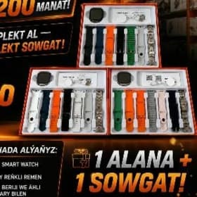 ✅1alana+1Sowgat Smart watch LB