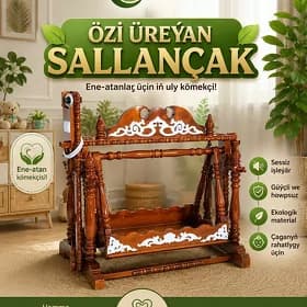 Tokly özi üreyan çaga sallança