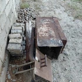 Sauna pec, farsunka daş komple